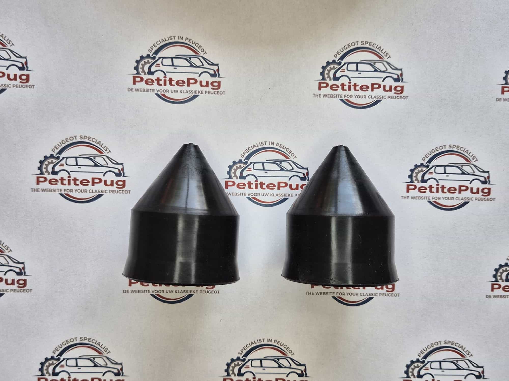 Set bumpstop rubbers achteras